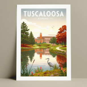 Vintage Tuscaloosa Alabama Postcard