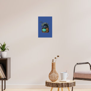 Vintage TV Mechanical Bug Poster