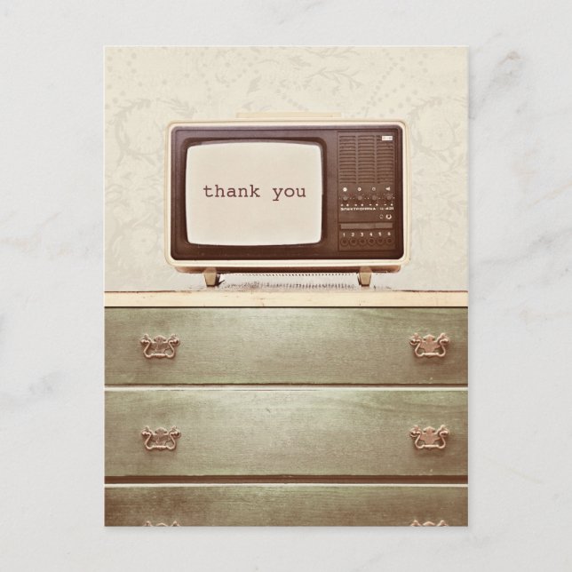 Vintage TV Star Postcard (Front)