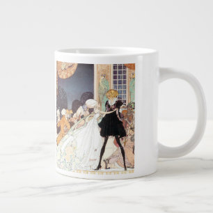 Vintage Twelve Dancing Princesses by Kay Nielsen Large Coffee Mug