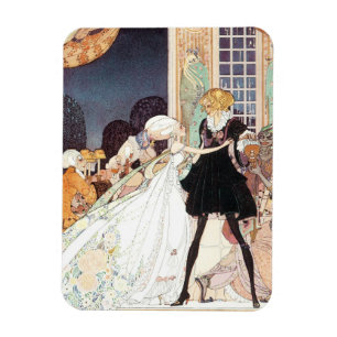 Vintage Twelve Dancing Princesses by Kay Nielsen Magnet