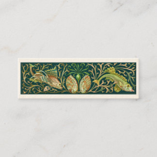 Vintage Twin Fishes Business Card