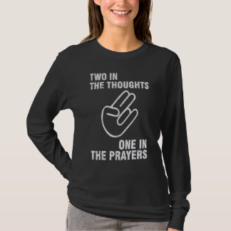 Vintage Two In The Thoughts One In The Prayers T-Shirt