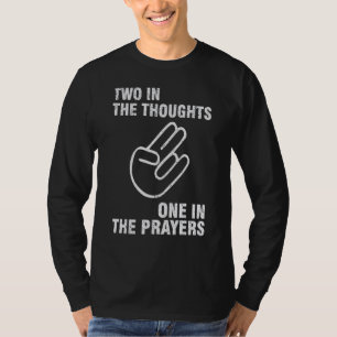 Vintage Two In The Thoughts One In The Prayers T-Shirt