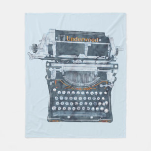 Vintage Typewriter Blanket