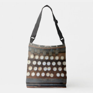 Vintage Typewriter Crossbody Bag