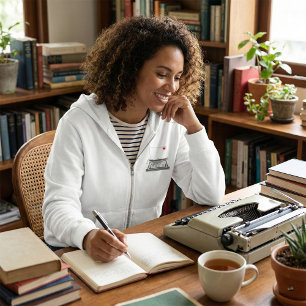 Vintage Typewriter Love Letter Hoodie