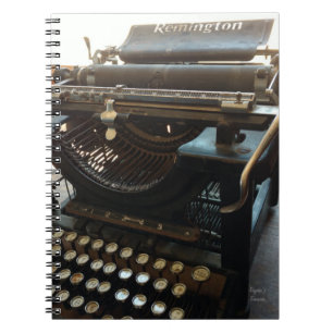 Vintage Typewriter Notebook