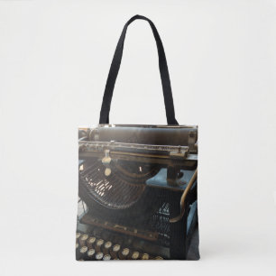 Vintage Typewriter Tote Bag