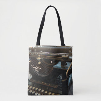 Vintage Typewriter Tote Bag