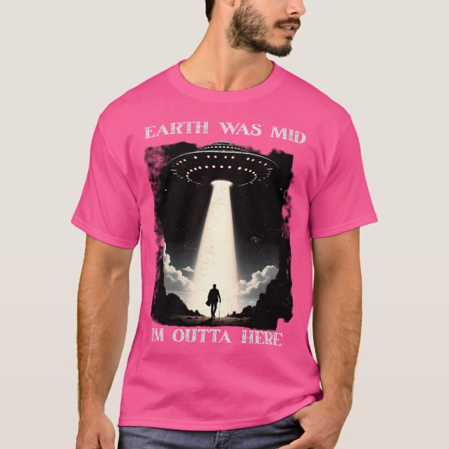 Vintage Ufo Abduction T-Shirt (Front)