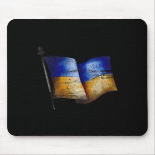 Vintage Ukraine Support Ukraine Stand With Ukraine Mouse Pad