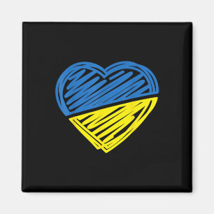 Vintage Ukraine Ukrainian Flag Pride Ukraine Flag  Magnet