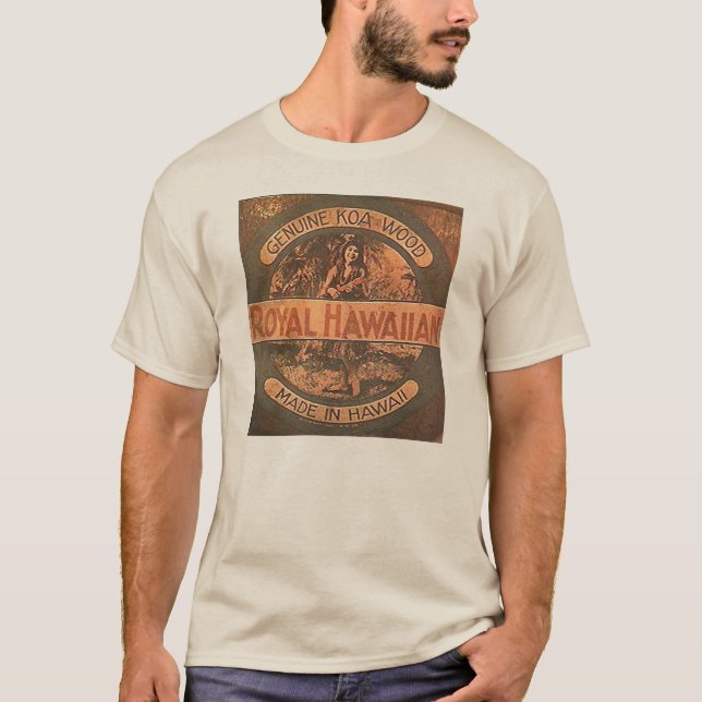 Vintage Ukulele Label Shirt (Front)