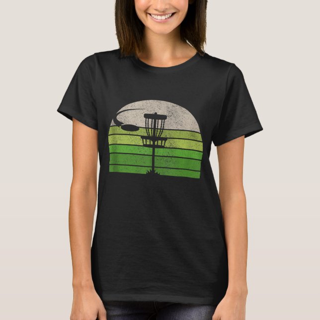 Vintage Ultimate Frisbee Disc Golf Men T-Shirt (Front)