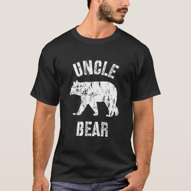 Vintage Uncle Bear Gift T-Shirt (Front)