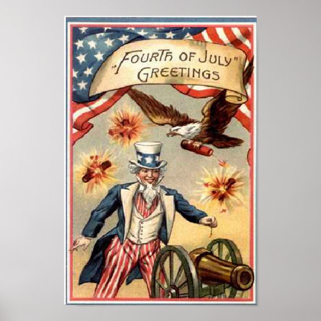 Vintage Uncle Sam Poster (Front)
