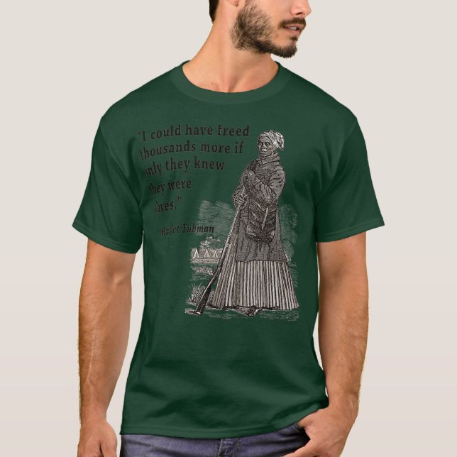 Vintage Underground Railroad Shirt-African T-Shirt (Front)