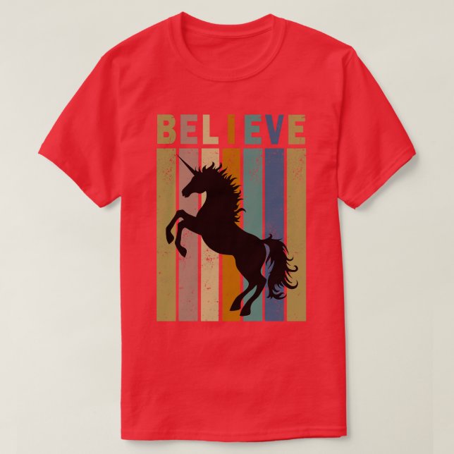Vintage Unicorn  T-Shirt (Design Front)