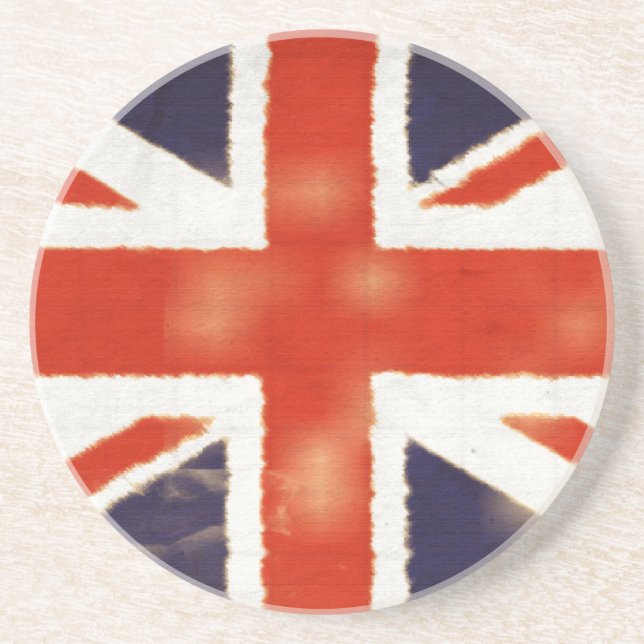 Vintage Union Jack Coaster (Front)