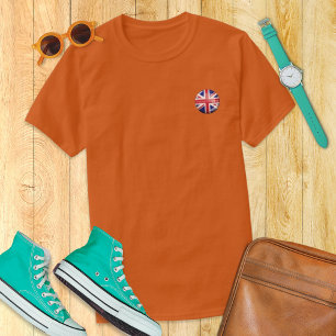 Vintage Union Jack UK Flag for British Pride Lover T-Shirt