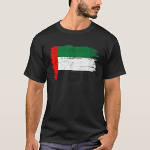 Vintage United Arab Emirates Flag For Uae T-Shirt