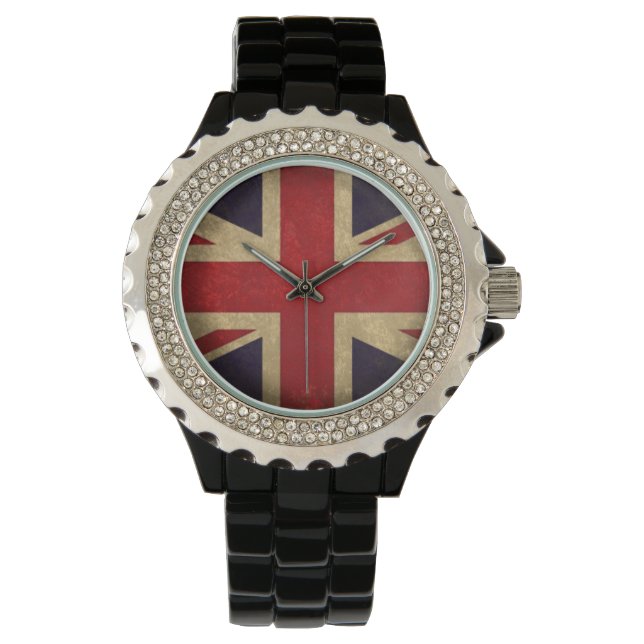 Vintage United Kingdom Flag Watch (Front)