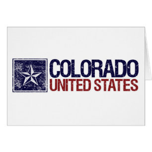 Vintage United States with Star – Colorado
