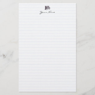 Vintage Upright Piano Stationery