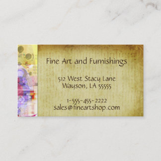 Vintage Urban Retro Business Card