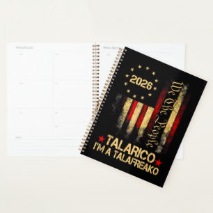 Vintage US Flag 2026 Patriotic Political Supporter Planner