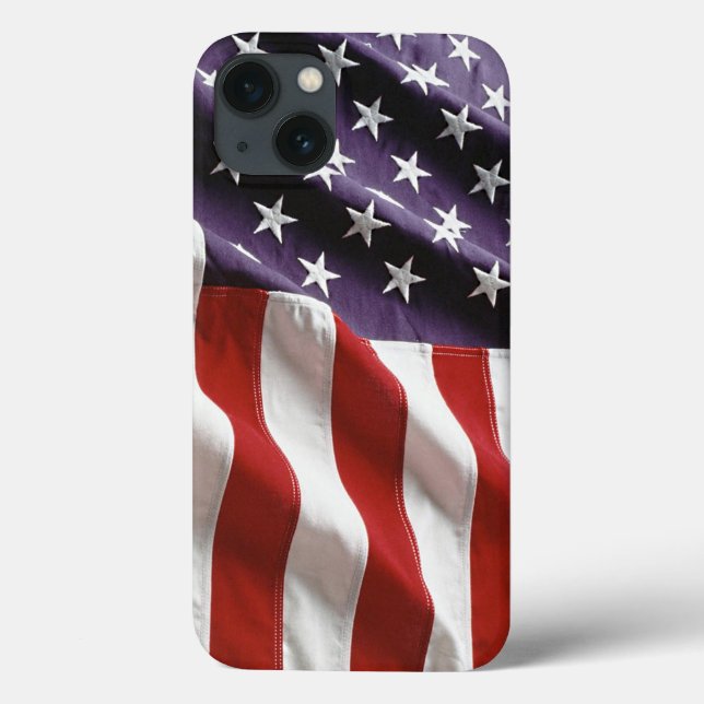 Vintage US Flag 'Flying High' iPhone 6 Case (Back)