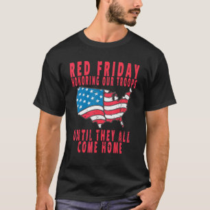 Vintage Us Flag Red Friday Remember Everyone Dep T-Shirt