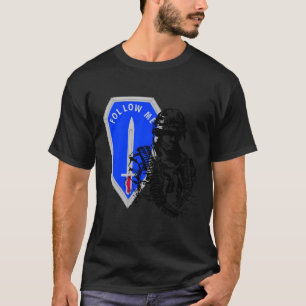 Vintage Us Infantry Soldier Follow Me I'M Infantry T-Shirt