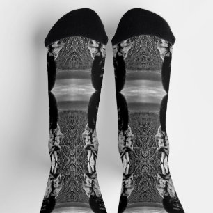 Vintage USA Alaska eskimo boy Socks