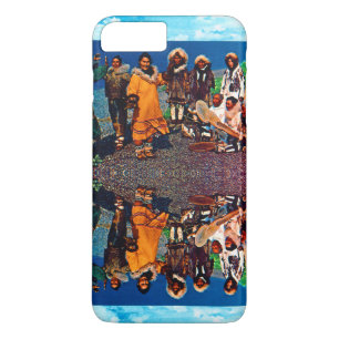 Vintage USA Alaska Eskimo dancers Case-Mate iPhone Case