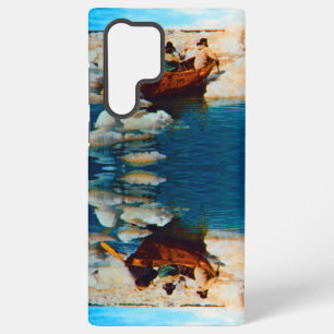 Vintage USA Alaska Eskimo hunters Samsung Galaxy Case