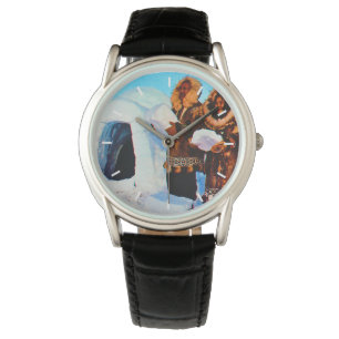 Vintage USA Alaska igloo builders Watch