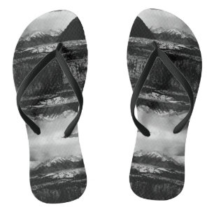 Vintage USA Alaska Matanuska glacier Jandals
