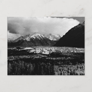 Vintage USA Alaska Matanuska glacier Postcard