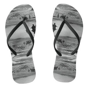 Vintage USA Alaska Mendenhall glacier Juneau Jandals