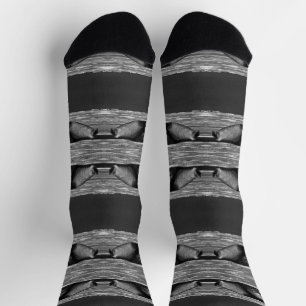 Vintage USA Alaska mother polar bear Socks