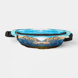 Vintage USA Alaska Mt Mckinley national park Bum Bags