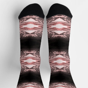 Vintage USA Alaska Mt Mckinley national park Socks