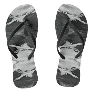 Vintage USA Alaska Worthington glacier summer Jandals