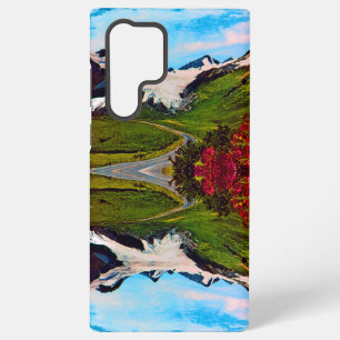 Vintage USA Alaska Worthington glacier summer Samsung Galaxy Case