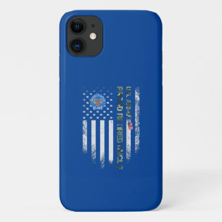 Vintage USA American Flag Army Veteran Proud Case-Mate iPhone Case