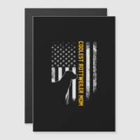 Vintage USA American Flag Coolest Rottweiler Mum