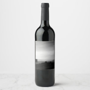 Vintage USA California San Francisco bay Alcatraz Wine Label