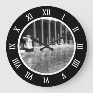 Vintage USA California San Simeon Neptune pool Coa Large Clock